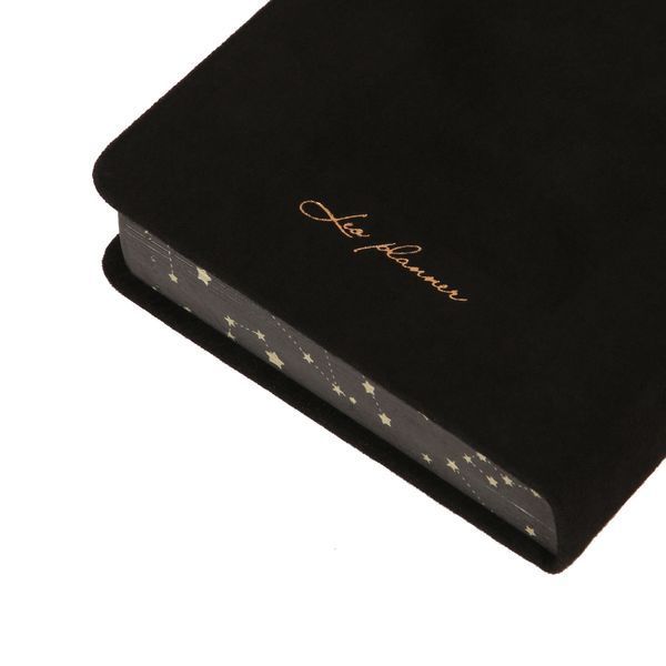 Ежедневник А6 Leo Planner датированный 2026 "Luna", твердый, черный, 352 страницы 252706 фото