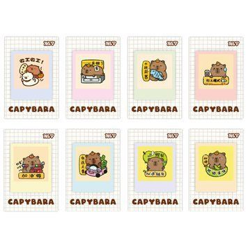 Блокнот Yes Capybara А7 48 листов клетка 152574 фото