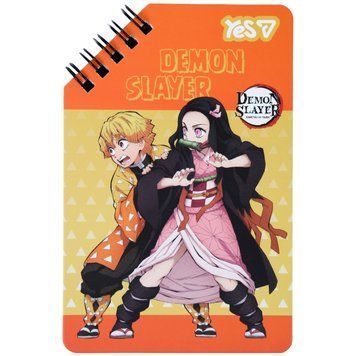 Блокнот Yes Demon Slayer Heroes 95x145 60 листов линия 152230 фото