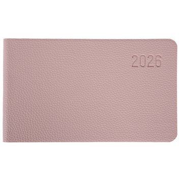Еженедельник 10х17см Leo Planner датированный 2026 "Monaco", мягкий, лиловый, 128 страниц 252655 фото