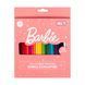 Карандаши цветные Yes Barbie Shiny 24 цвета 290818 фото 1