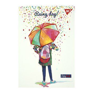 Блокнот YES Rainy day А5 64 листа клетка 152071 фото