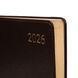 Ежедневник А5 Leo Planner датированный 2026 "Aldento", интегральный, темно-коричневый, 368 стран 252673 фото 2