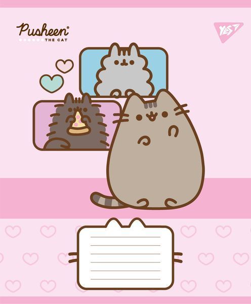 Зошит учнівський шкільний Yes Pusheen Funny А5 18 аркушів лінія 767606 фото