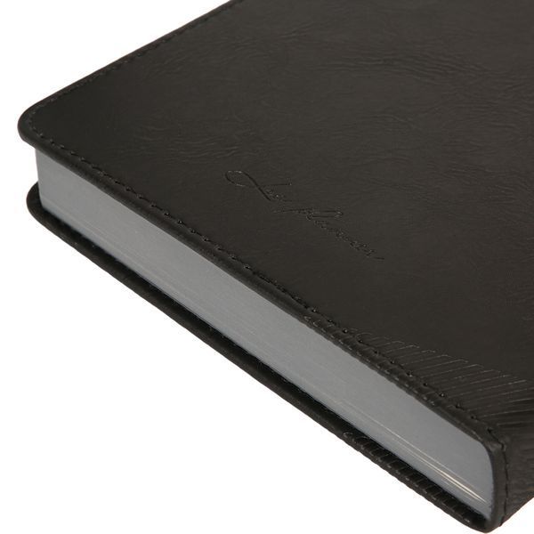 Ежедневник А5 Leo Planner датированный 2026 "Nero", твердый, черный, 368 страниц 252687 фото