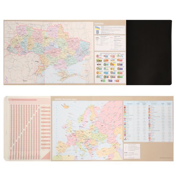 Щоденник А5 Leo Planner датований 2026 "Trend", м&lsquo;який, чорний, 368 сторінок 252693 фото