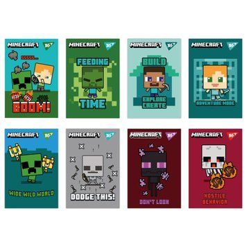 Блокнот Yes Minecraft А7 48 листов клетка 152110 фото