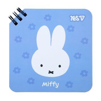 Блокнот Yes Miffy Blue 110x110 80 листов линия 152252 фото